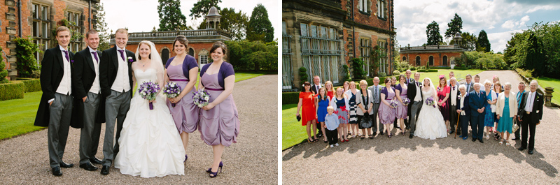 Bride and Groom with bridal party