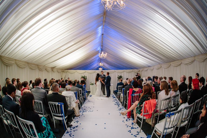 Pleats Ceremony at Heaton House Farm