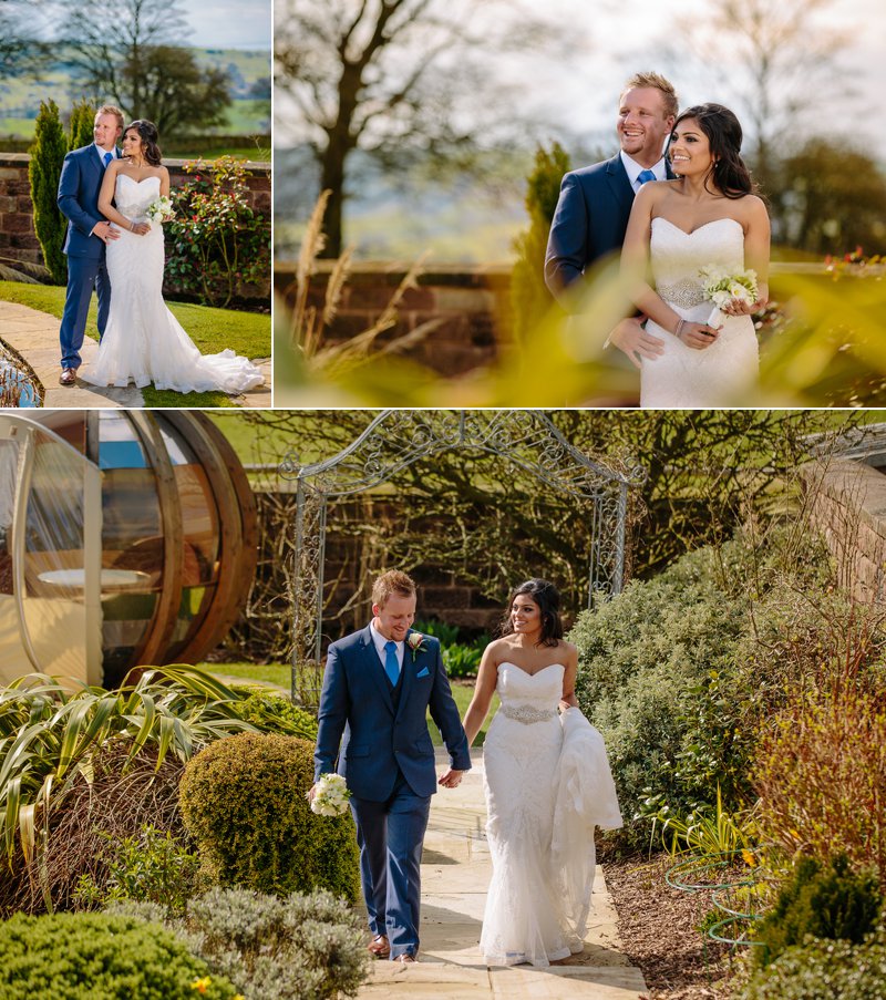 Heaton House Farm Bride & Groom Portraits