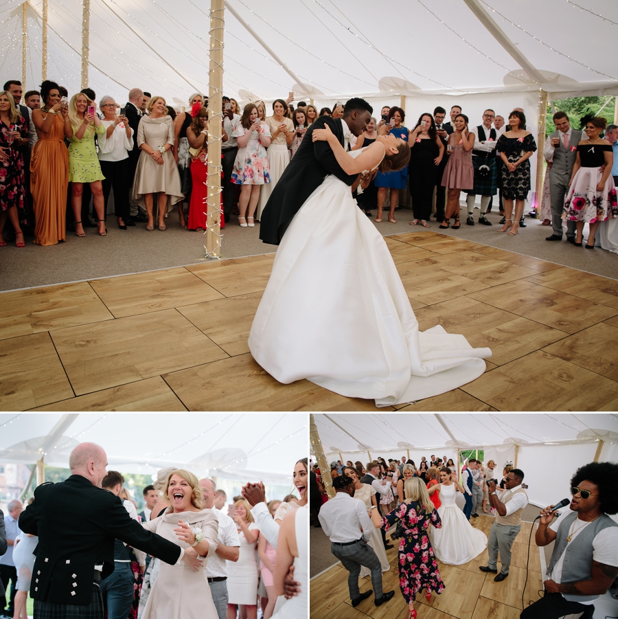 Dancing in he marquee