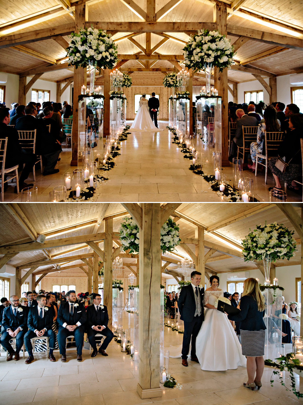 The wedding ceremony