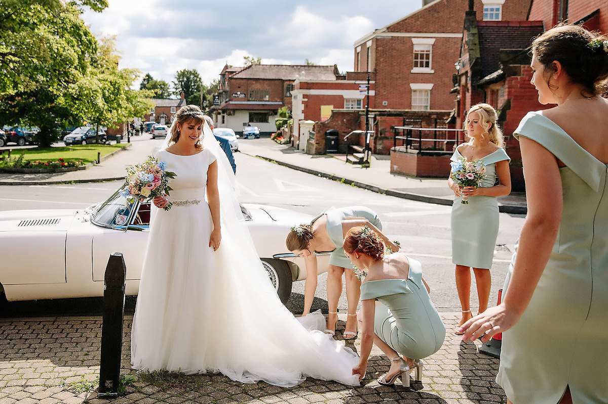 Bride and Bridesmaids Cheshire