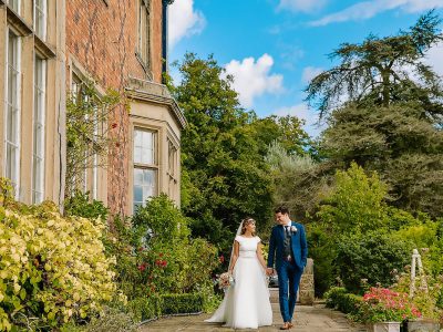 Bride and Groom Willington Hall Cheshire