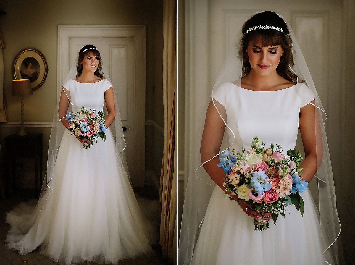 Bridal portraits Willington Hall