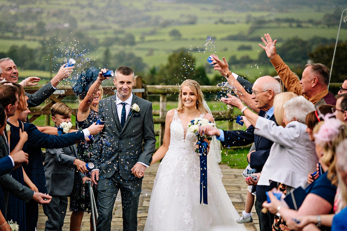 Confetti at Heaton House Farm