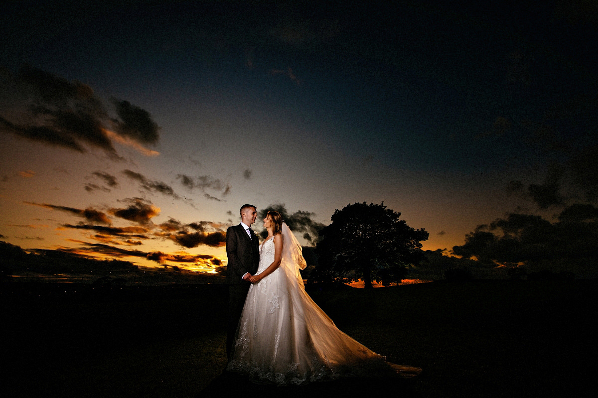 Heaton House Farm Sunset