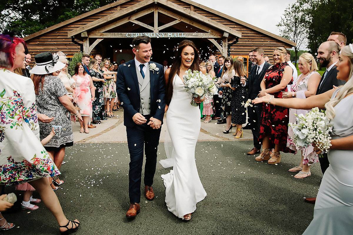 Confetti at Colshaw Hall