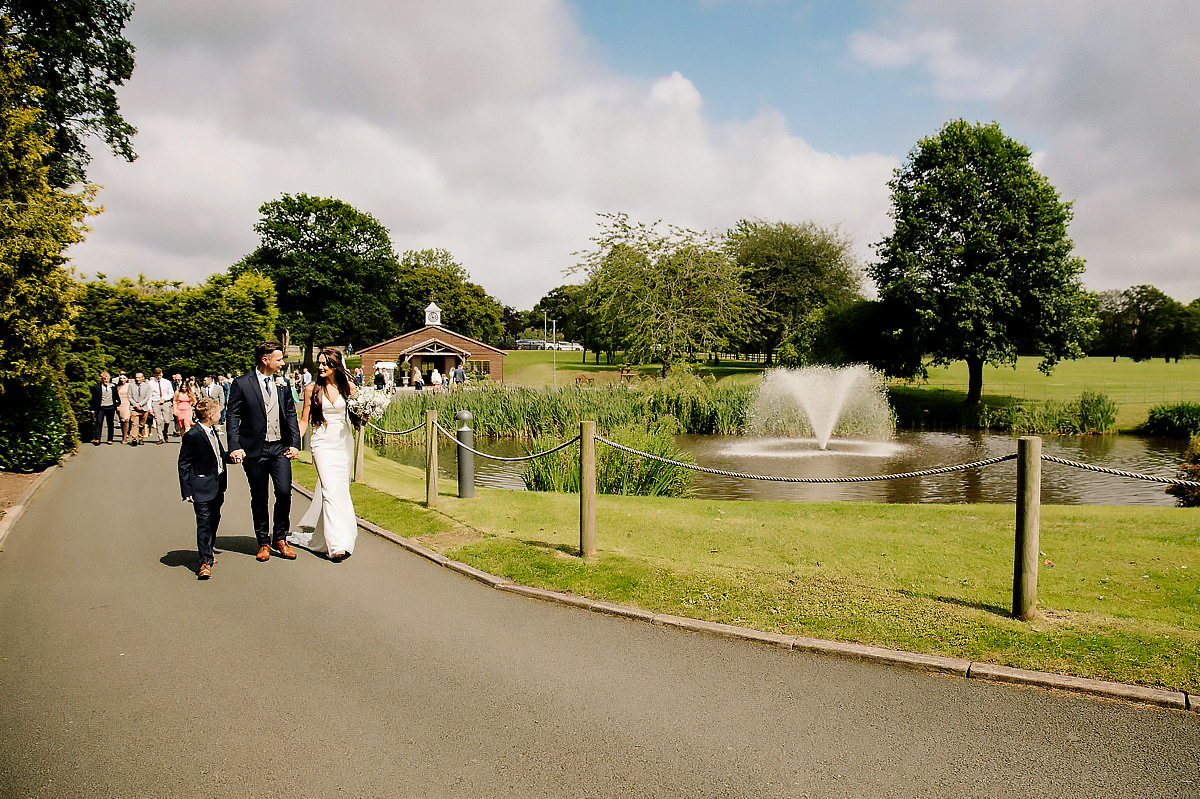 Fountain at Colshaw Hall