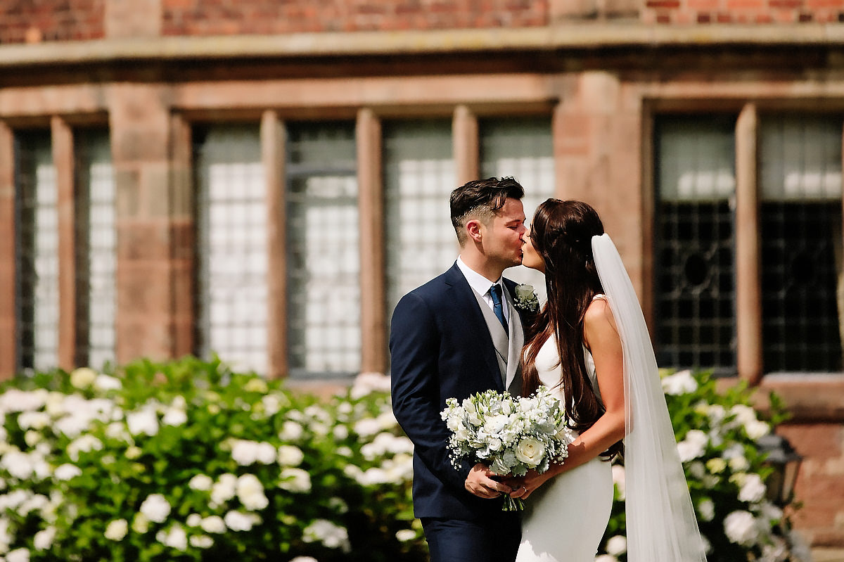 Bride & Groom first kiss