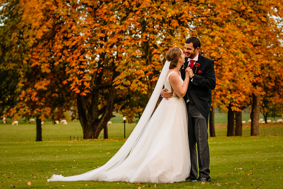 Gorgeous Autumn colours at Colshaw Hall