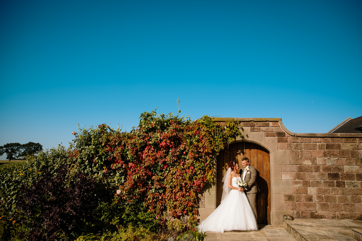 Entrance to the secret garden at Heaton House Farm