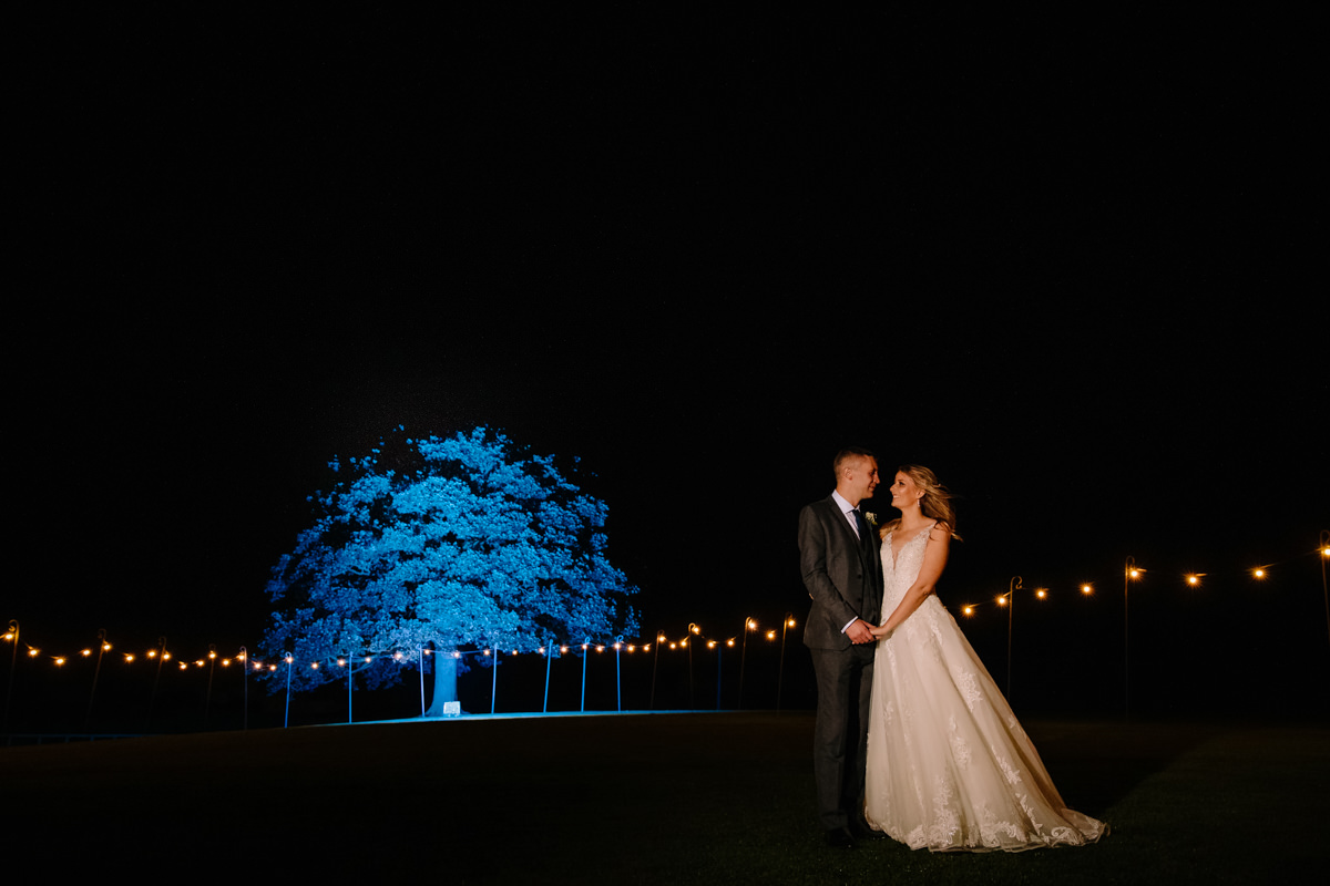 Creative night time photography at Heaton House Farm