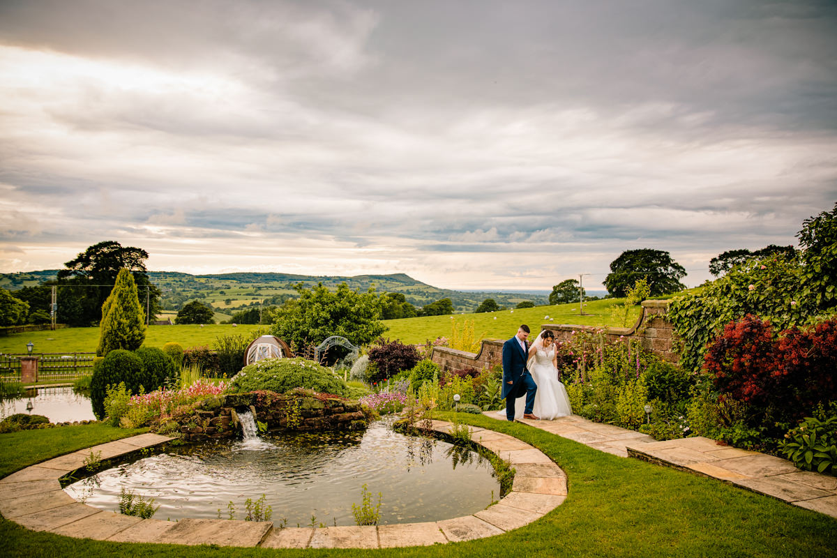 The secret garden at Heaton House Farm