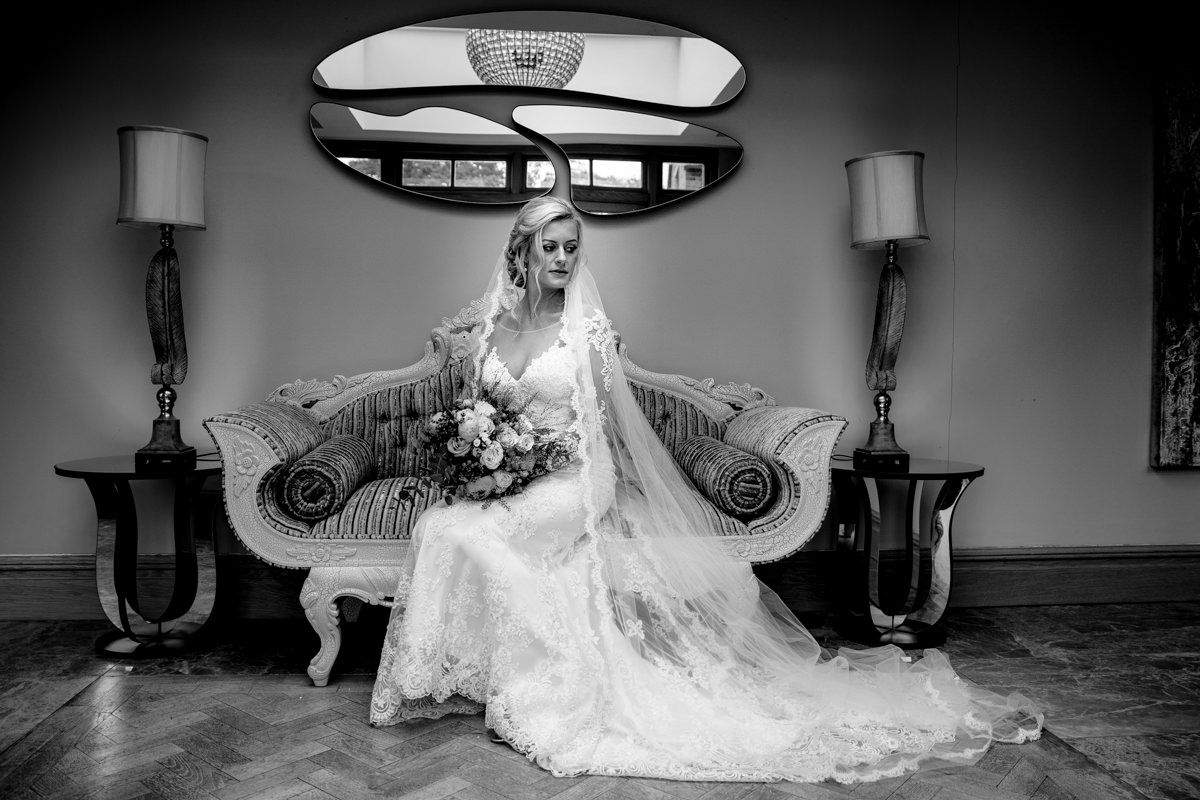 Stunning bride at Merrydale Manor