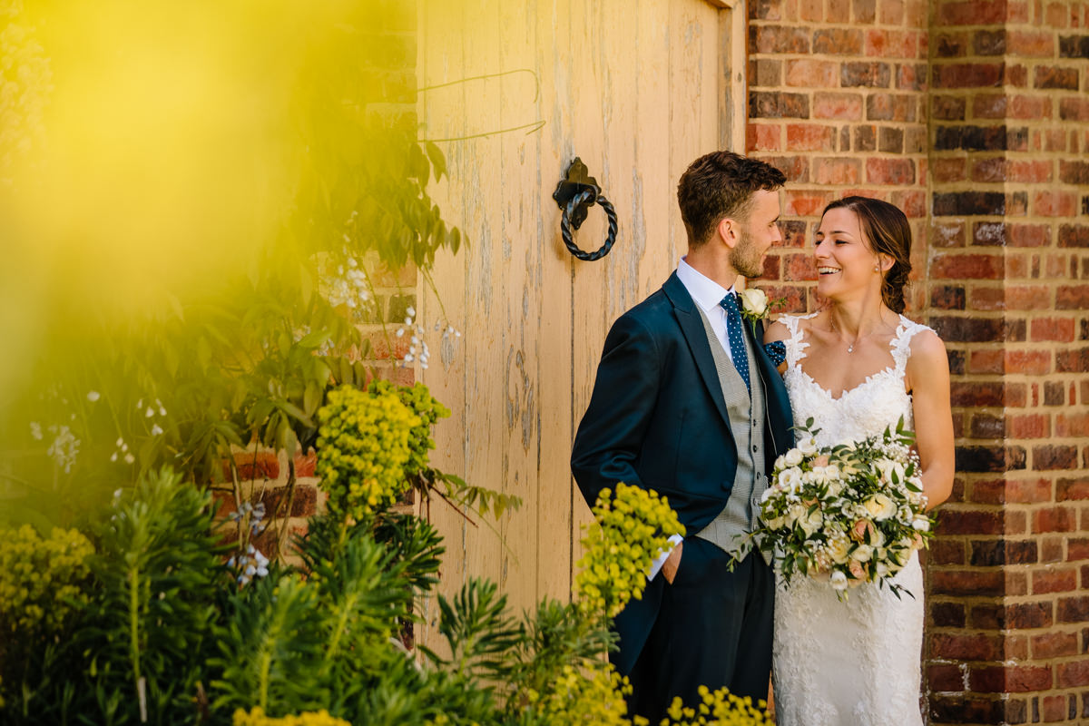 Bride and Groom at Merrydale Manor