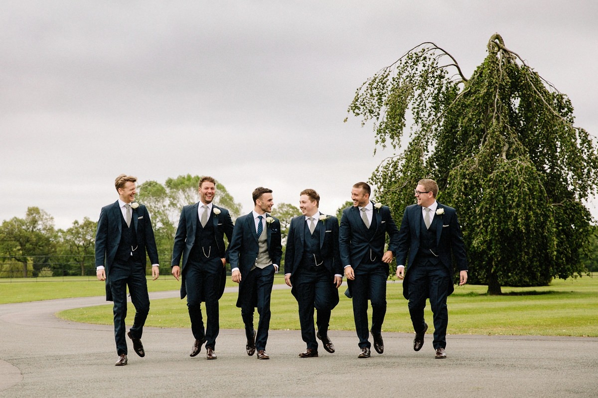 The Groom and his groomsmen