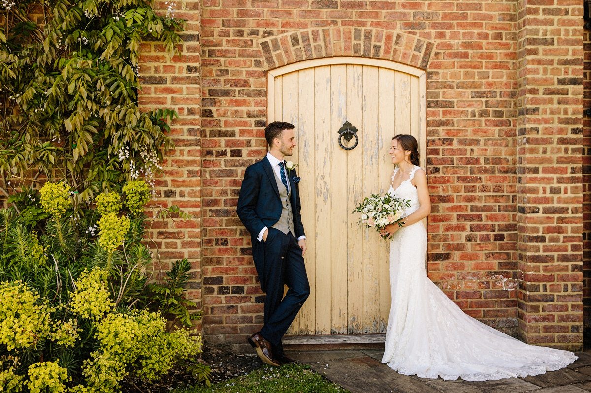 Old rustic barn door at Merrydale Manor