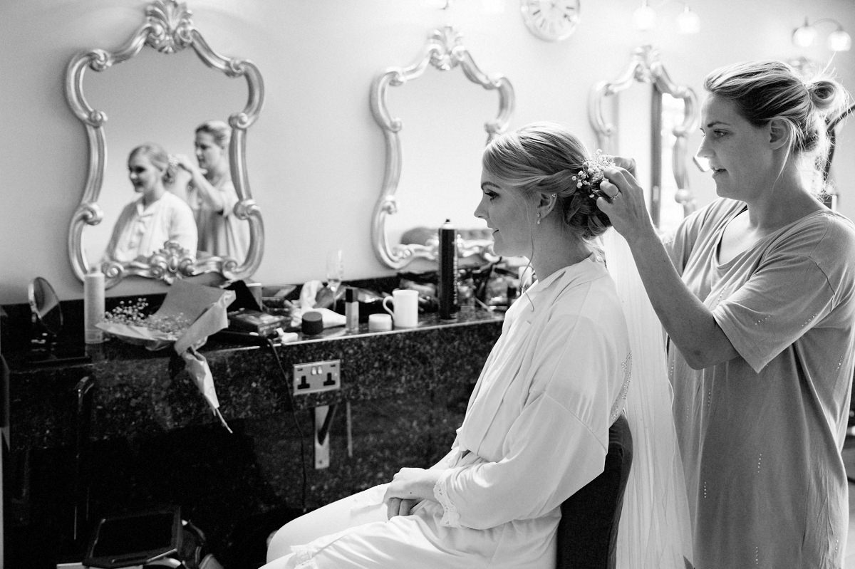 Bridal hair and makeup