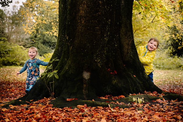 Families having fun on one of our family photography photo shoots