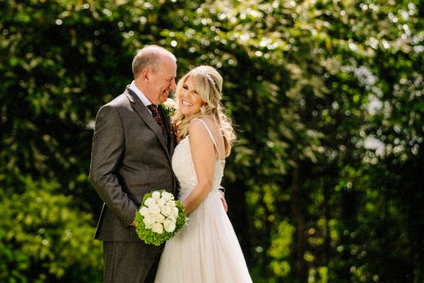 Bride and Groom having fun together