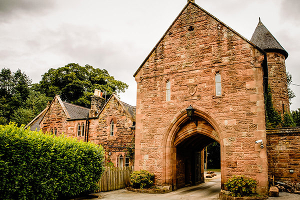 Peckforton Castle gatehouse lodge entrance