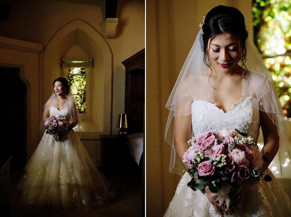 Gorgeous bride about to get married 